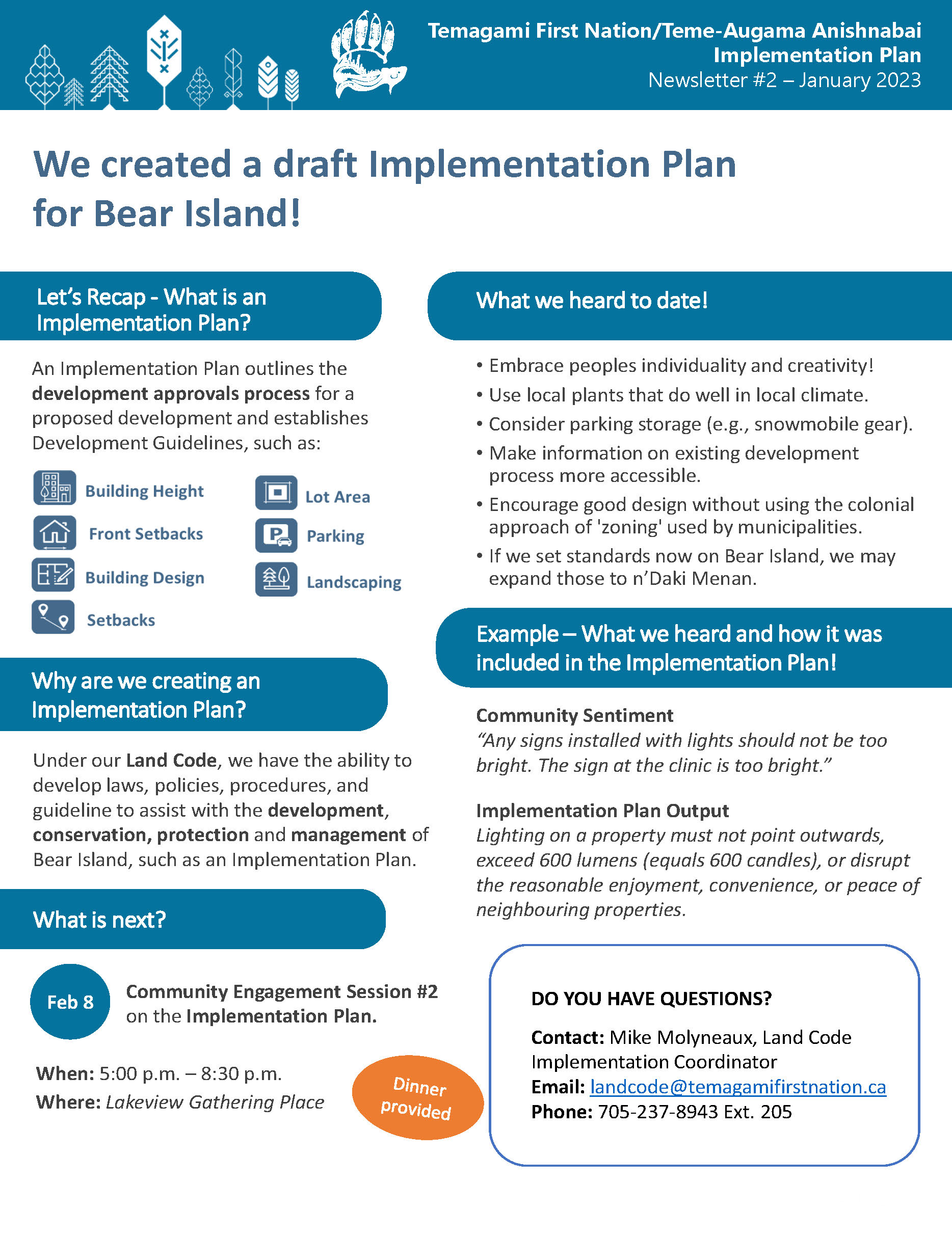 Implementation (Zoning) Plan (IMP)